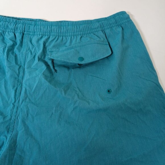 NEW Athleta Marin 5" Board Shorts Womens Size XL Teal Green Drawstring Quick Dry - Picture 8 of 12